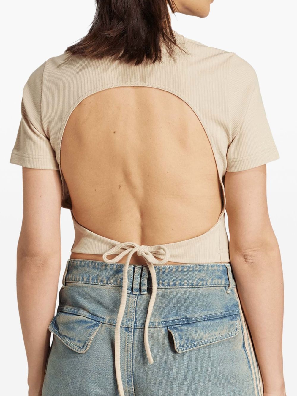 Originals Campus 2000 ribbed logo-embroidered top - 3
