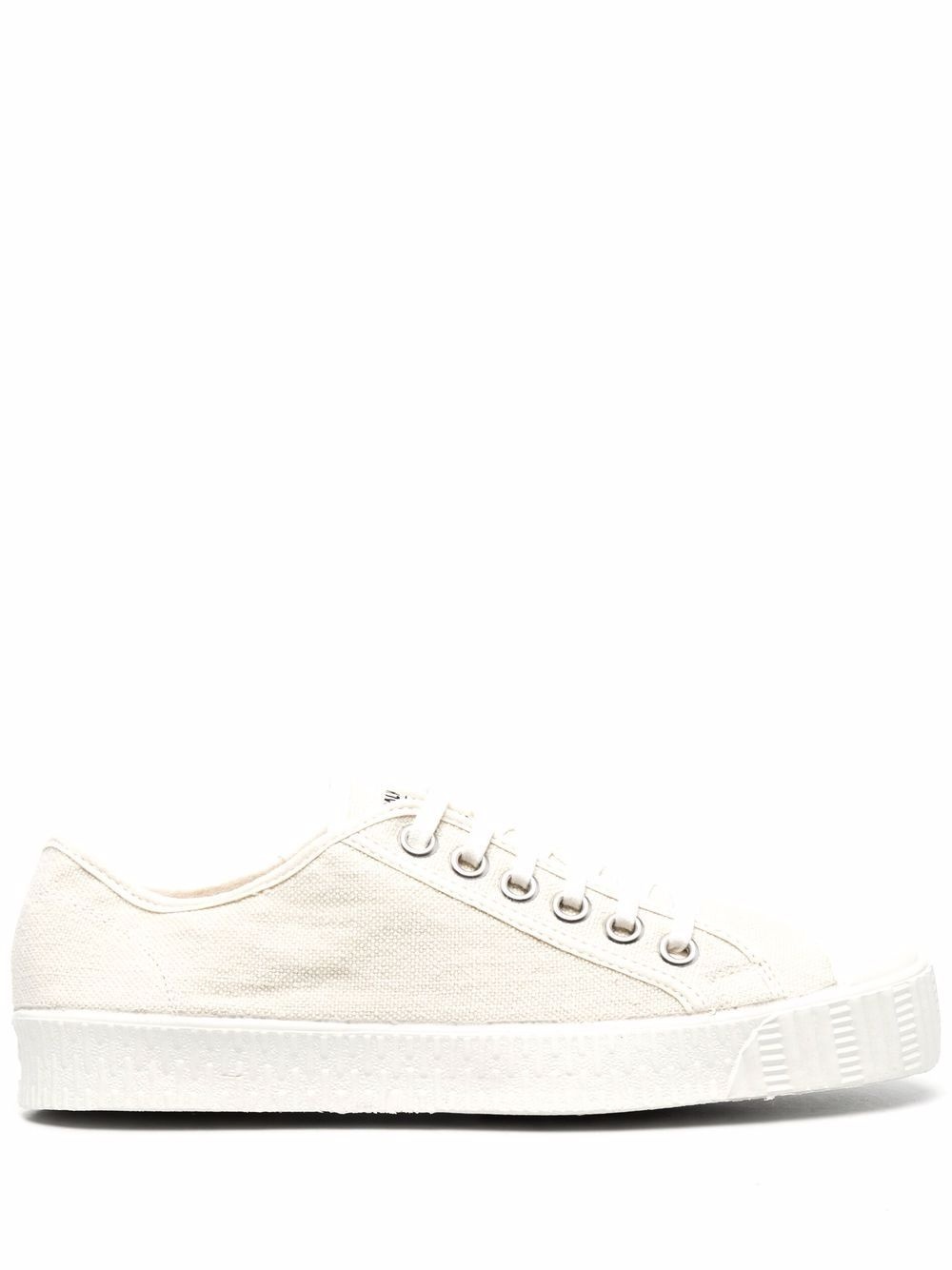 Special linen low-top sneakers - 1