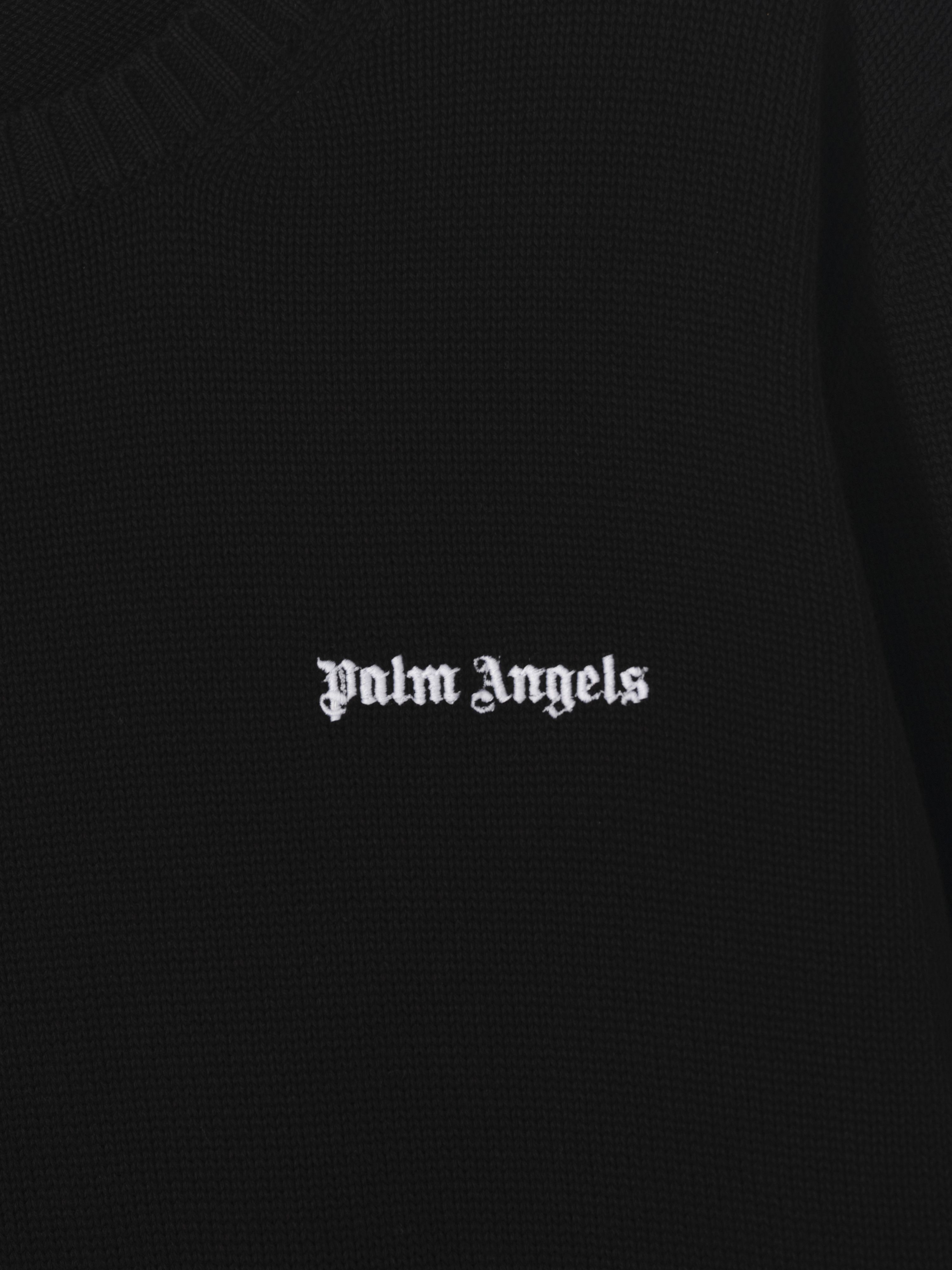 Embroidered Logo knit sweater - 3