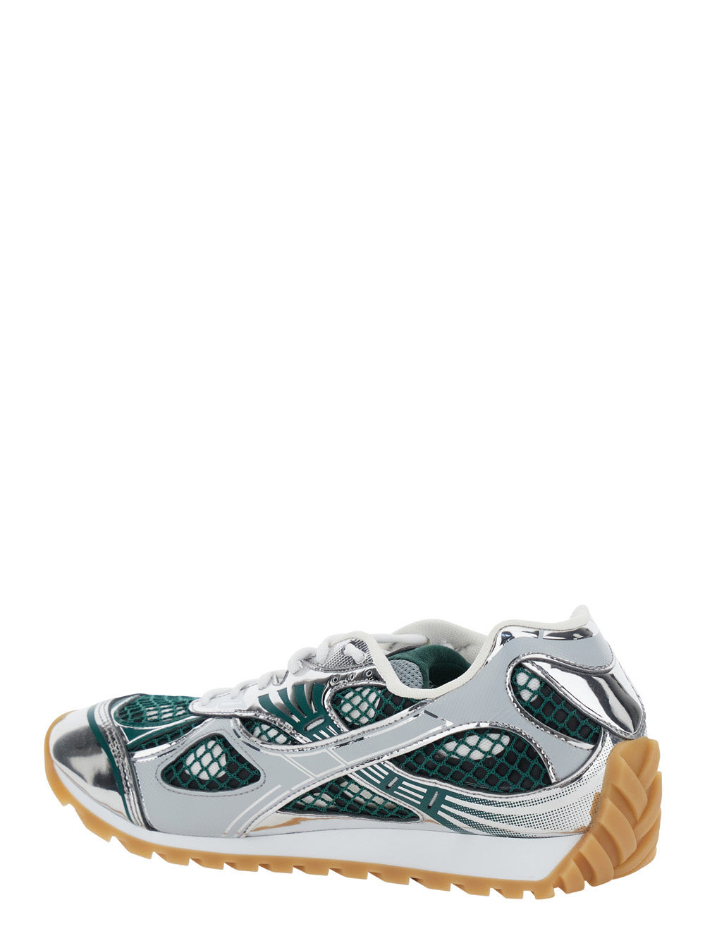 Bottega Veneta Men Orbit Sneaker Technical Fishnet - 3