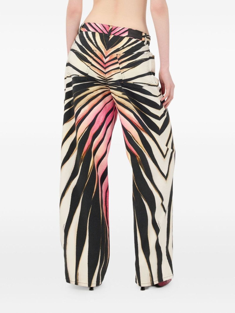 Roberto Cavalli printed trousers outlook
