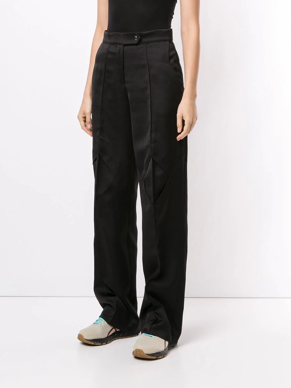 pleated waist trousers - 3