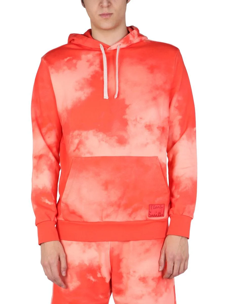 PAUL SMITH CORAL CLOUD SWEATSHIRT - 1