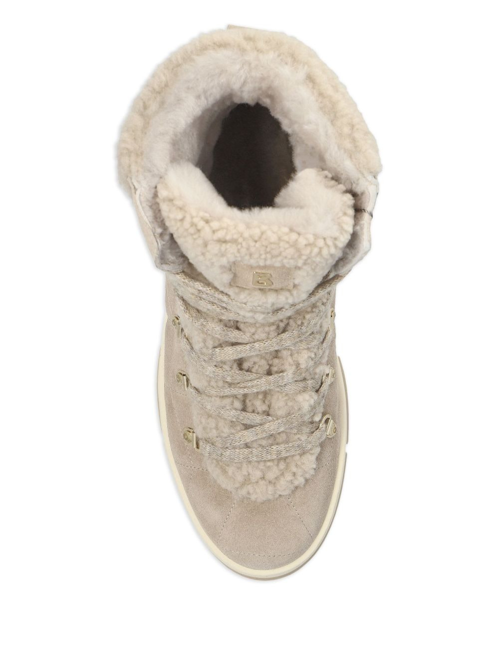 quilted high-top sneakers - 4