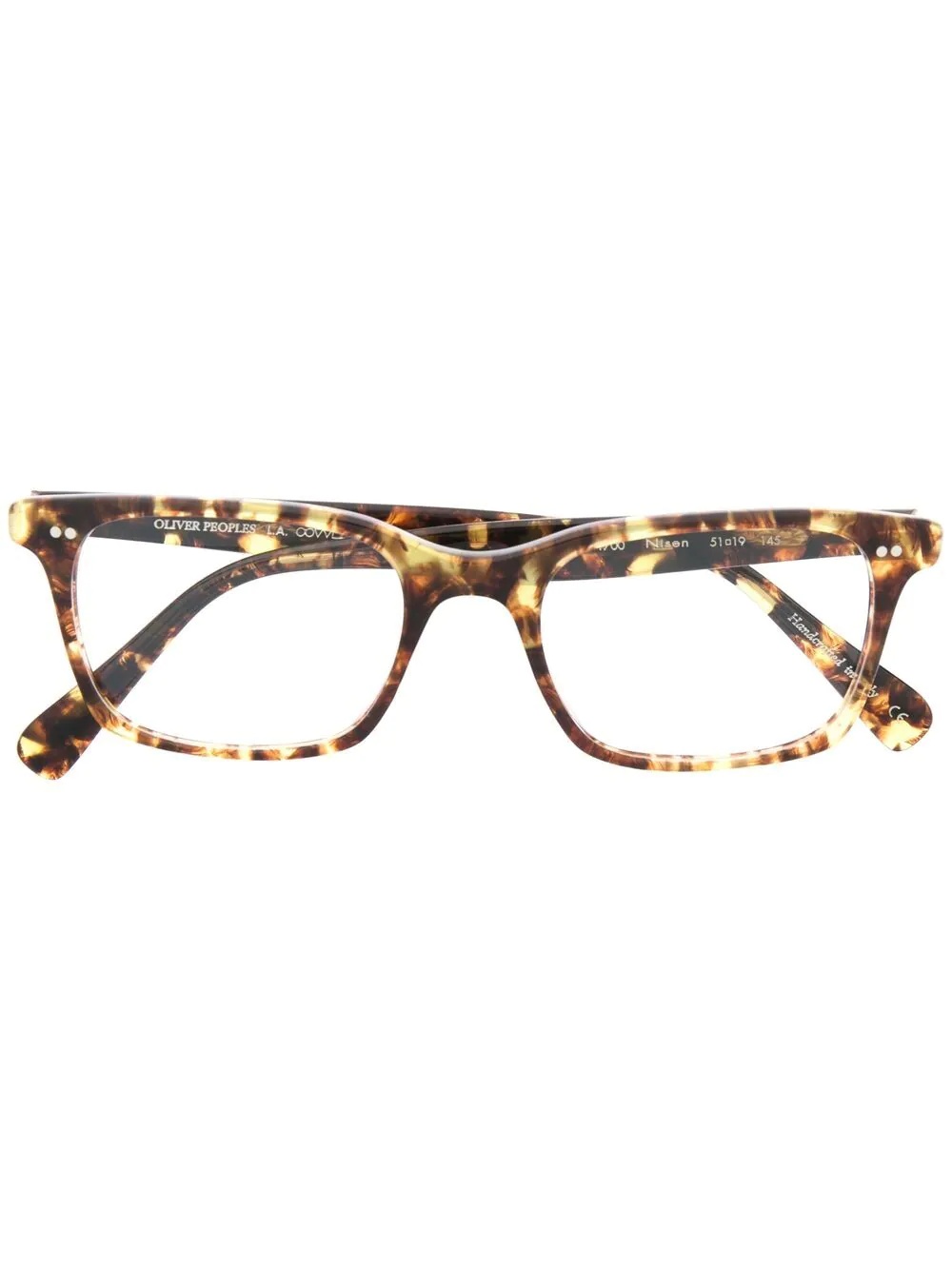 Nisen square frame glasses - 1