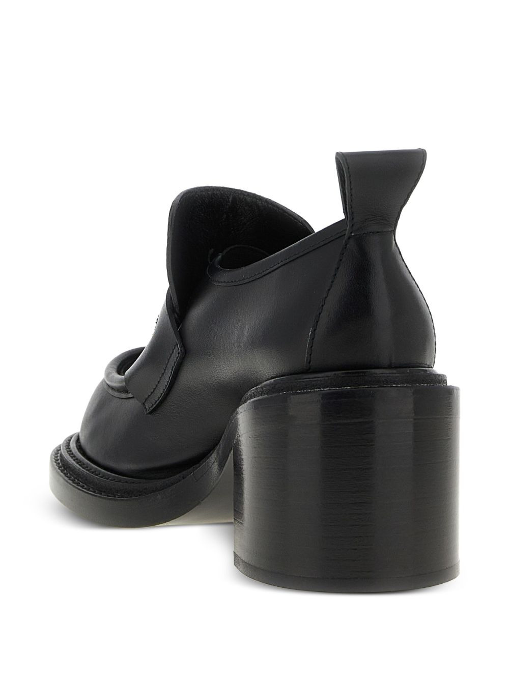 90mm Olivia leather loafers - 4