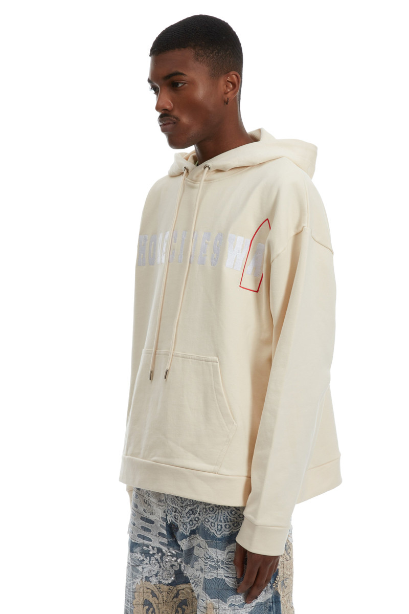 GLASS LOGO HOODED SWEATSHIRT 4