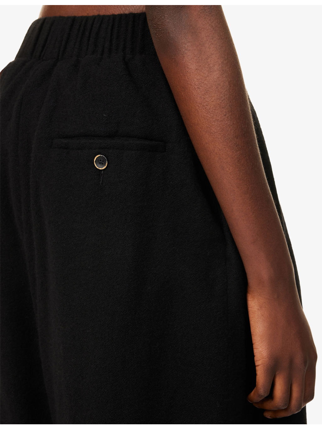 Poetic Wide-Leg Wool-Blend Trousers - 6