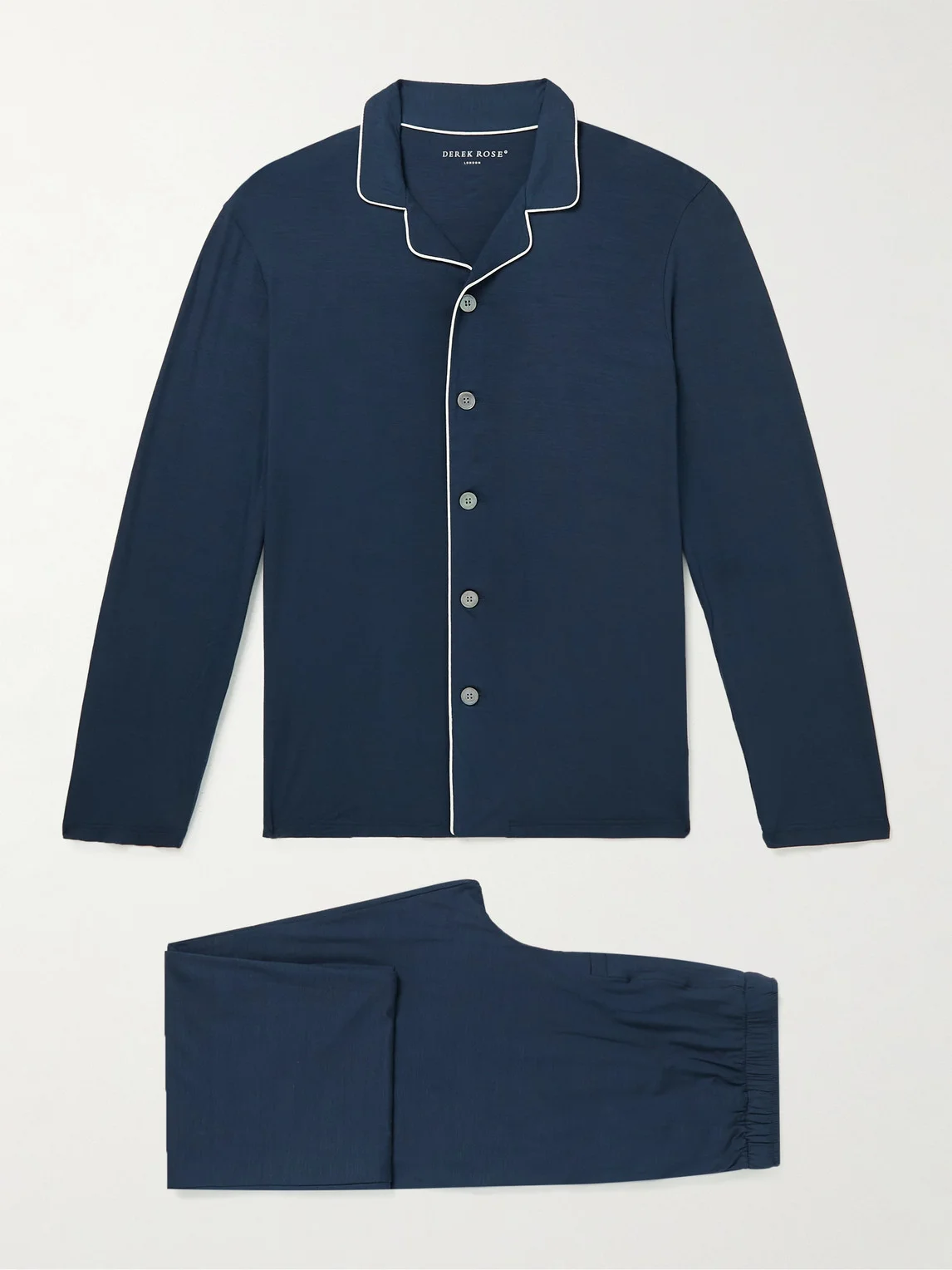 Basel Stretch Micro Modal Jersey Pyjama Set - 1