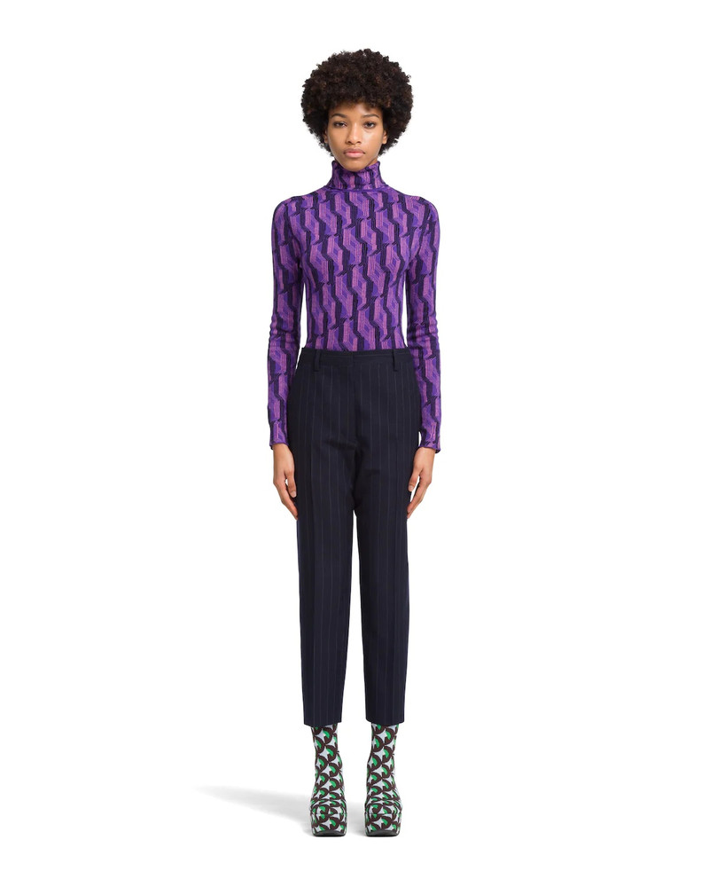 Prada Pinstriped pants outlook