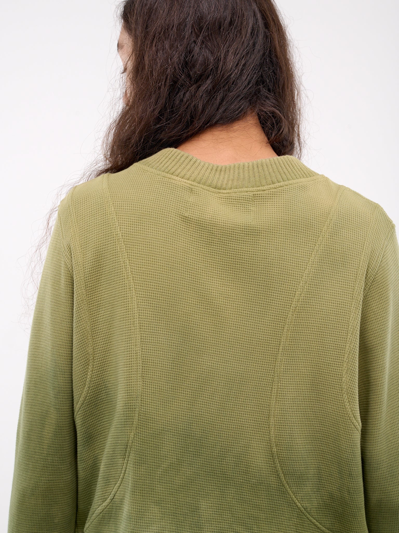 Paneled Waffle Jersey Long Sleeves - 4