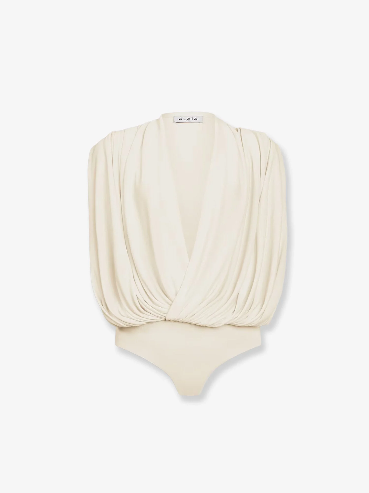 Alaia Hooded Body Viscose Top - 1