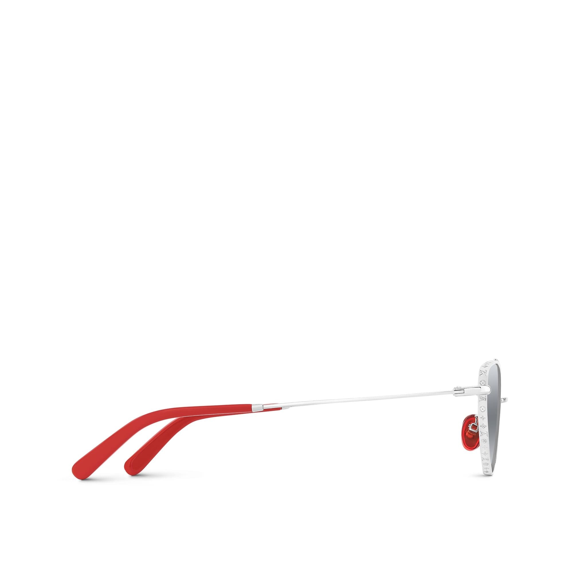 The LV Metal Cat Eye Sunglasses - 3