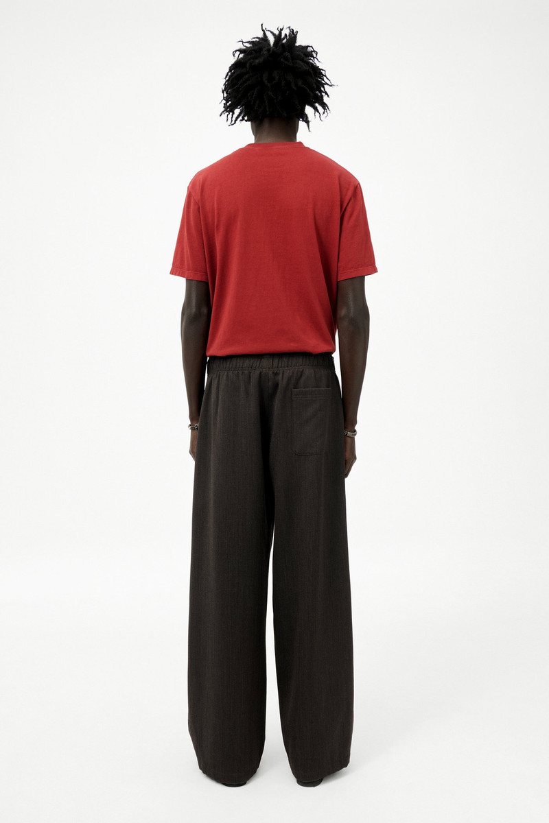 Leisure Trouser Havana Brown Chain Wool 5