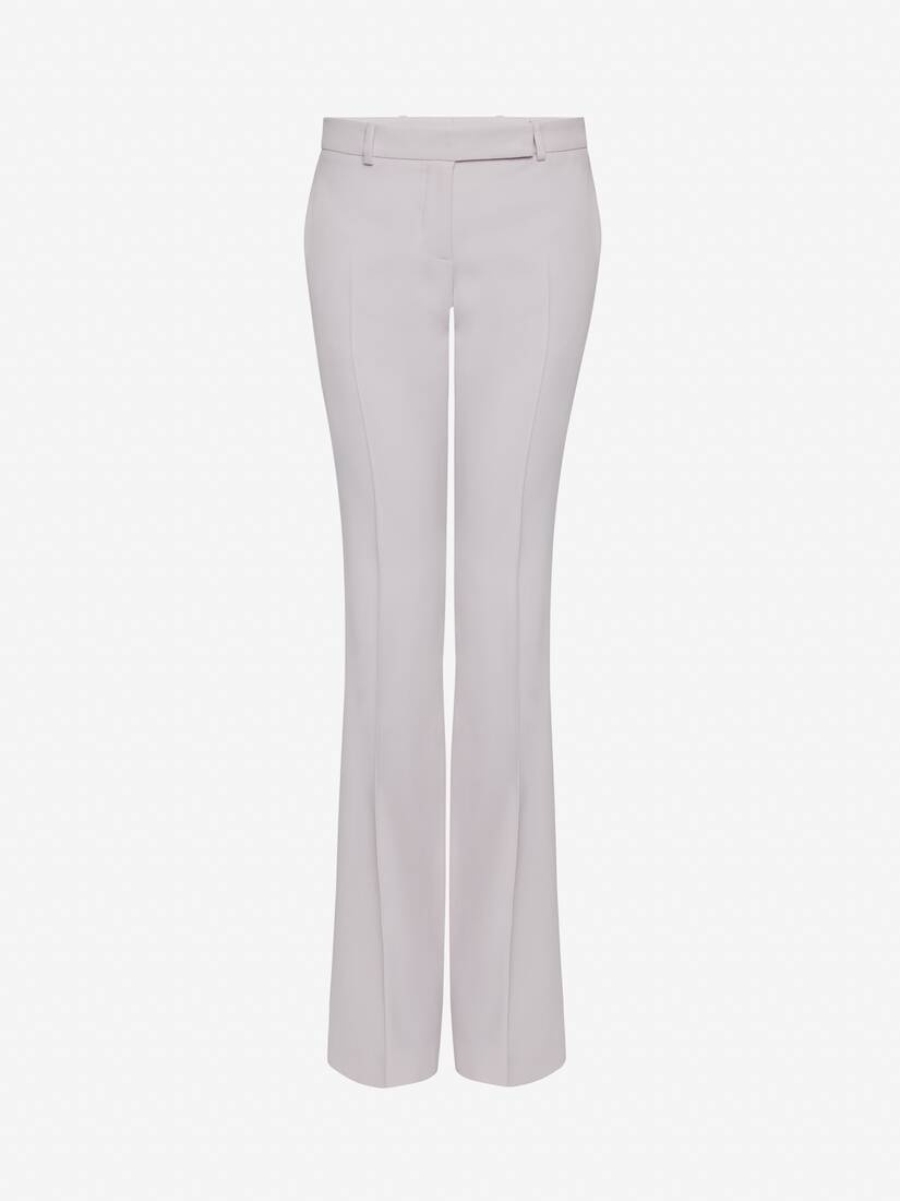 Women's Narrow Bootcut Trousers in Spring Blue - 1