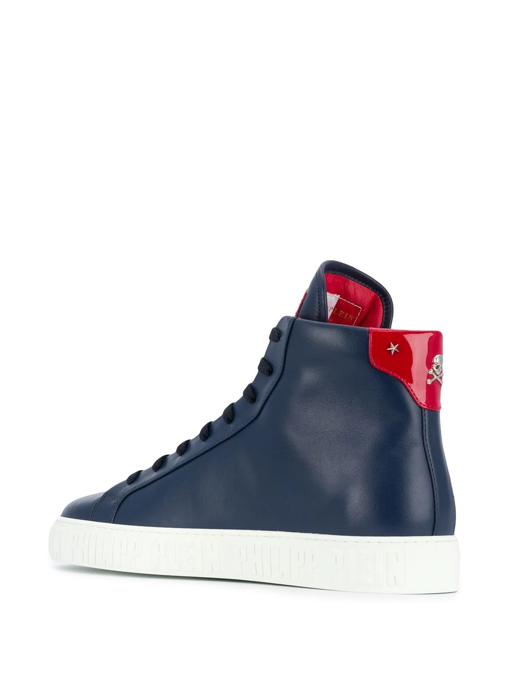 Skull high-top sneakers - 3