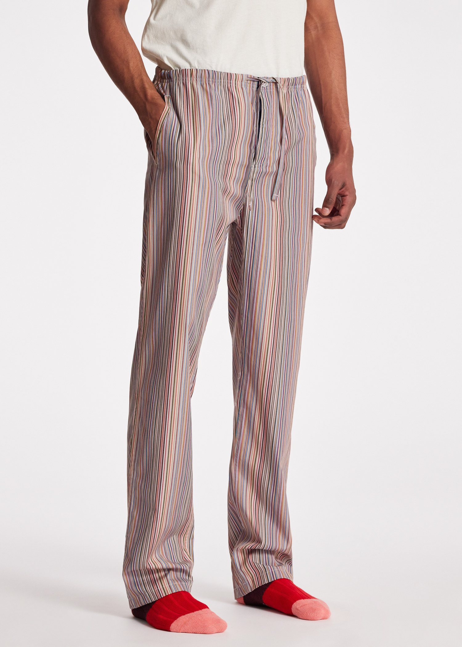 'Signature Stripe' Pyjama Bottoms - 6