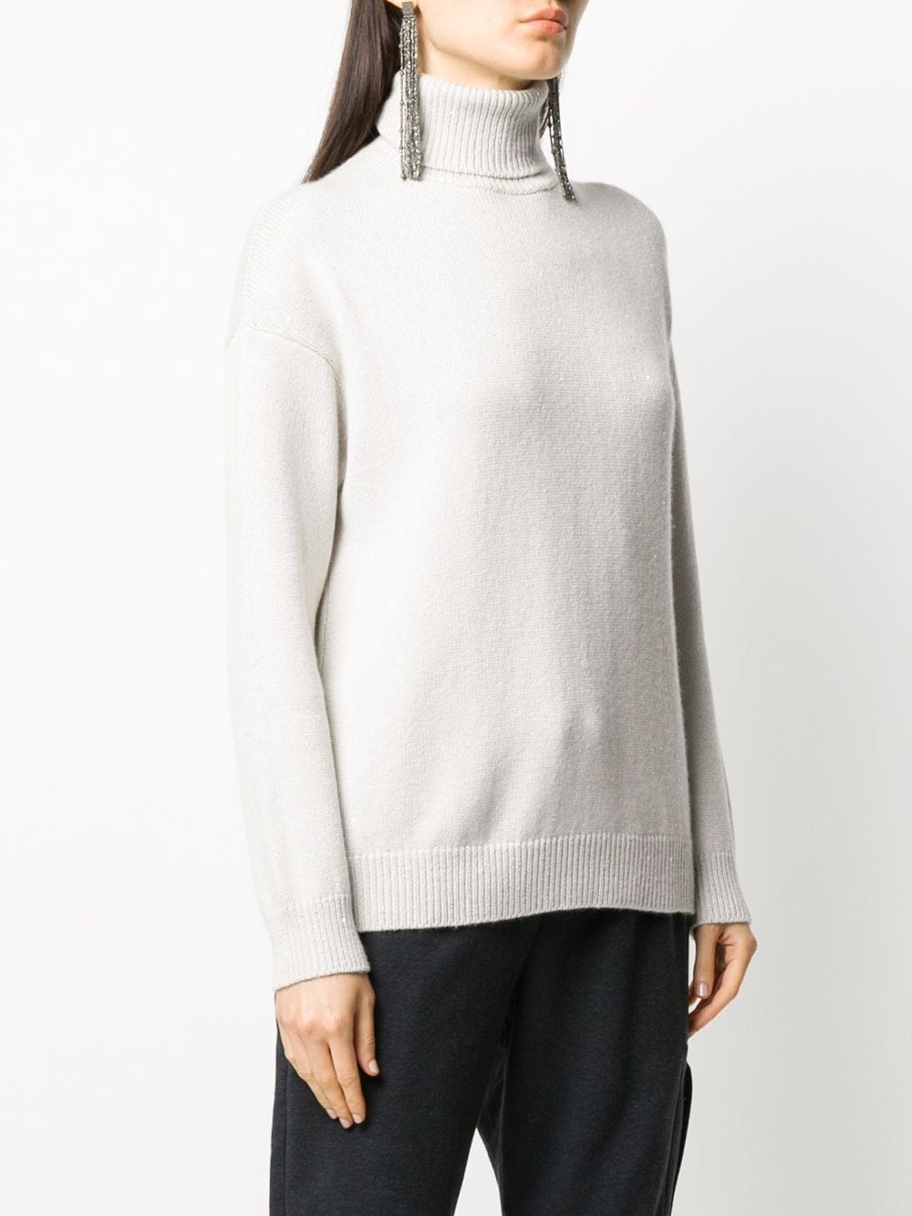 roll neck jumper - 3