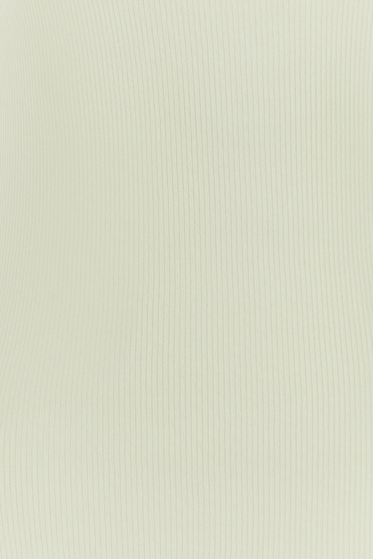 Ivory viscose blend tank top - 3