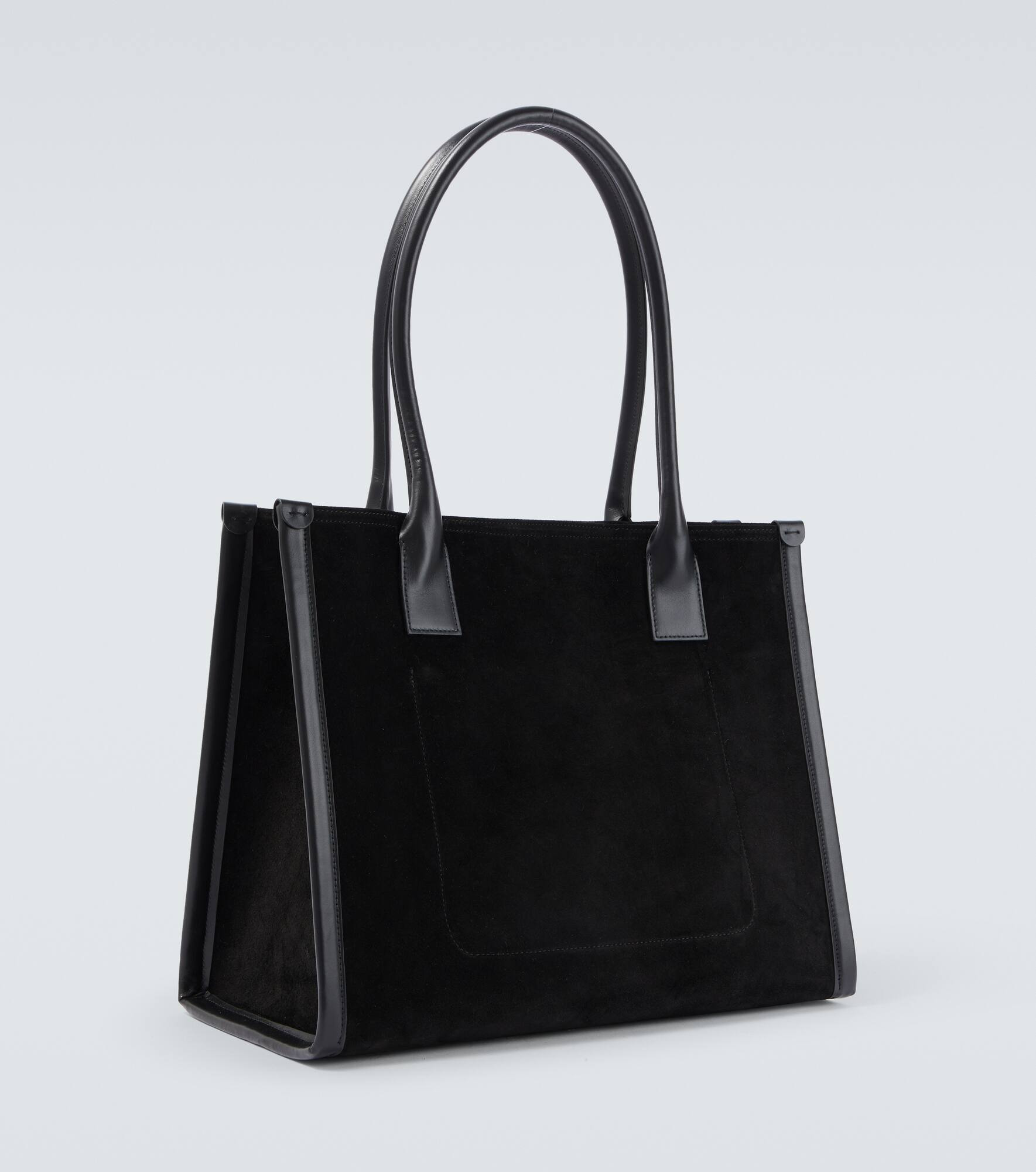 By My Side suede tote bag - 5