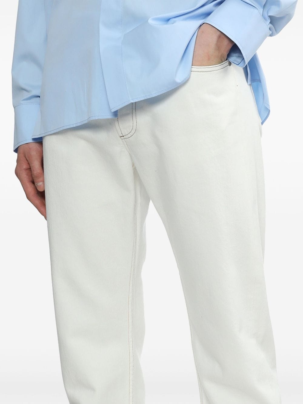 Sureau mid-rise straight-leg jeans - 5