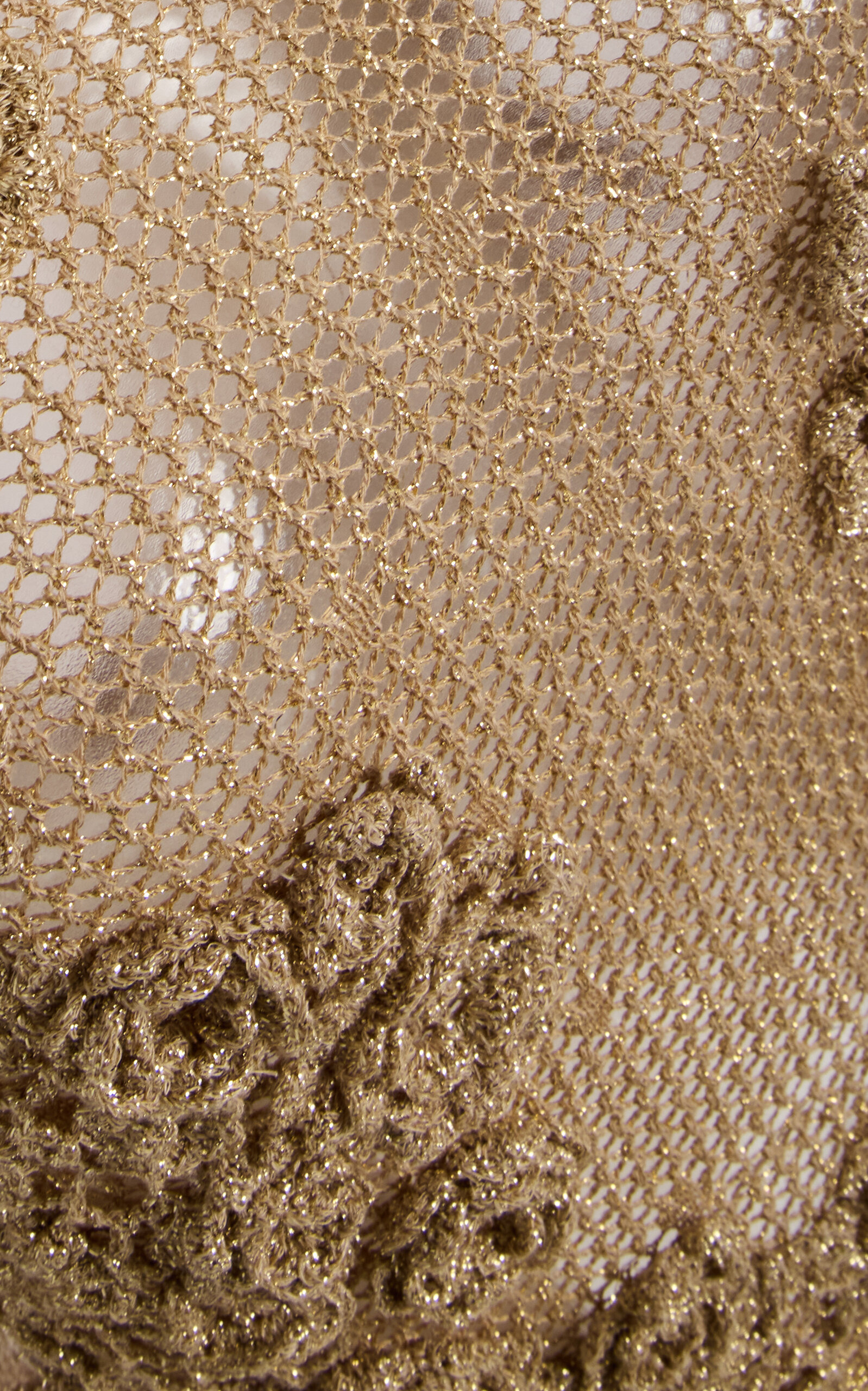 Viola Crochet Knit Pullover nude - 7
