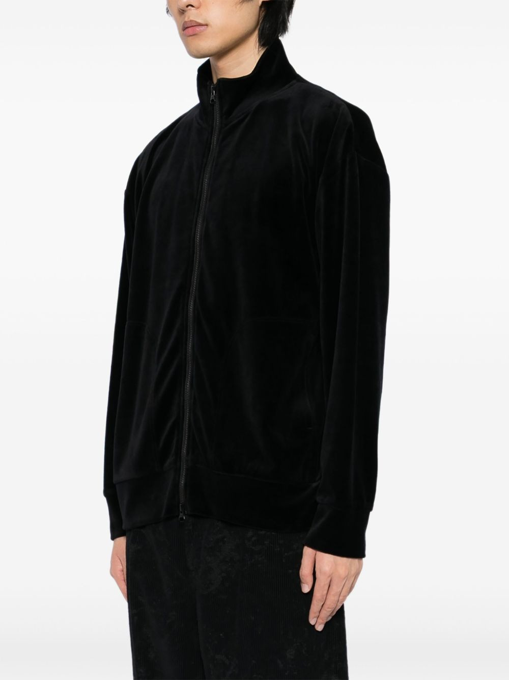 logo-print jacket - 3