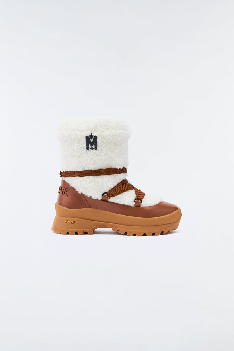 CONQUER shearling ankle boot for women 1