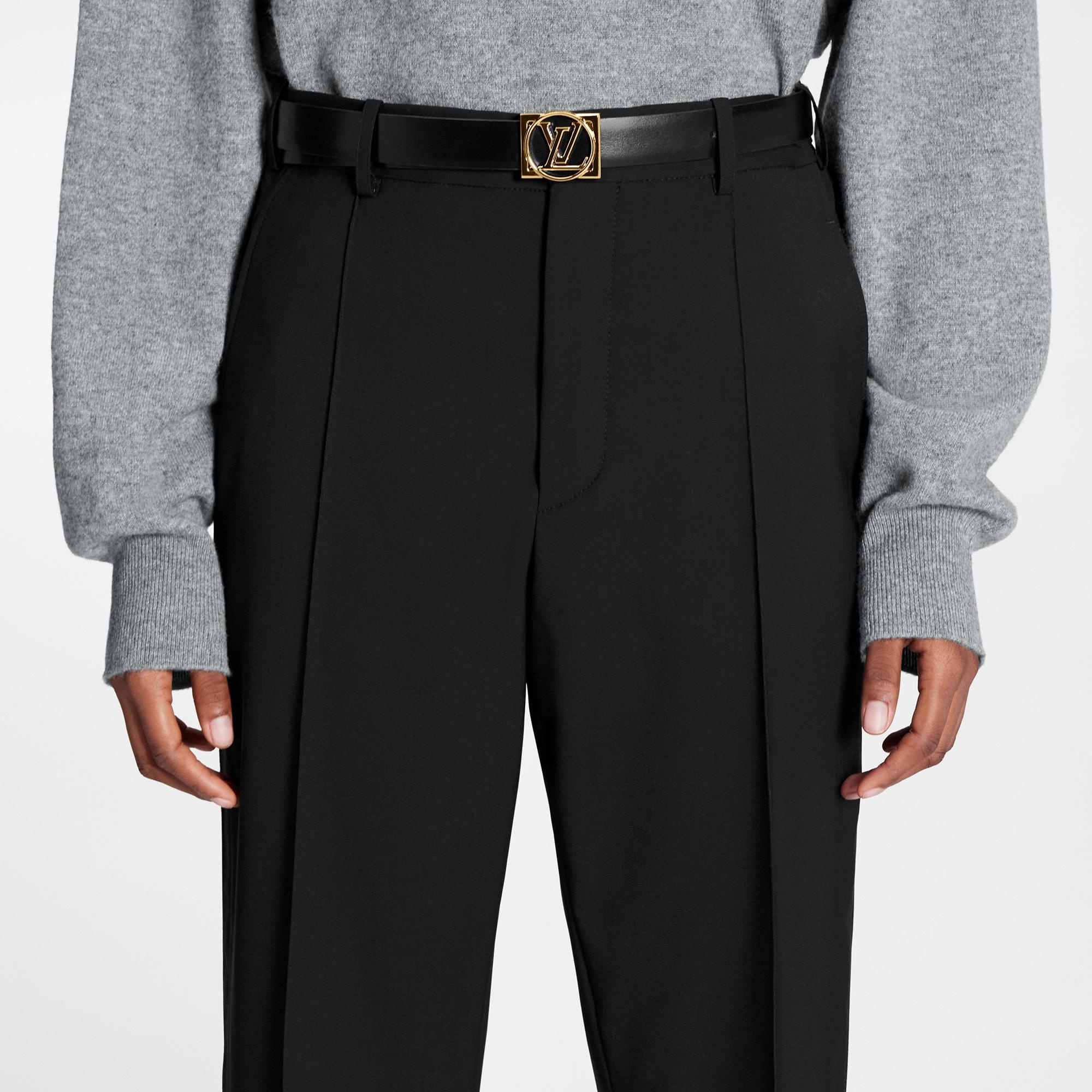 Fluid Wool Tailored Pants - 4