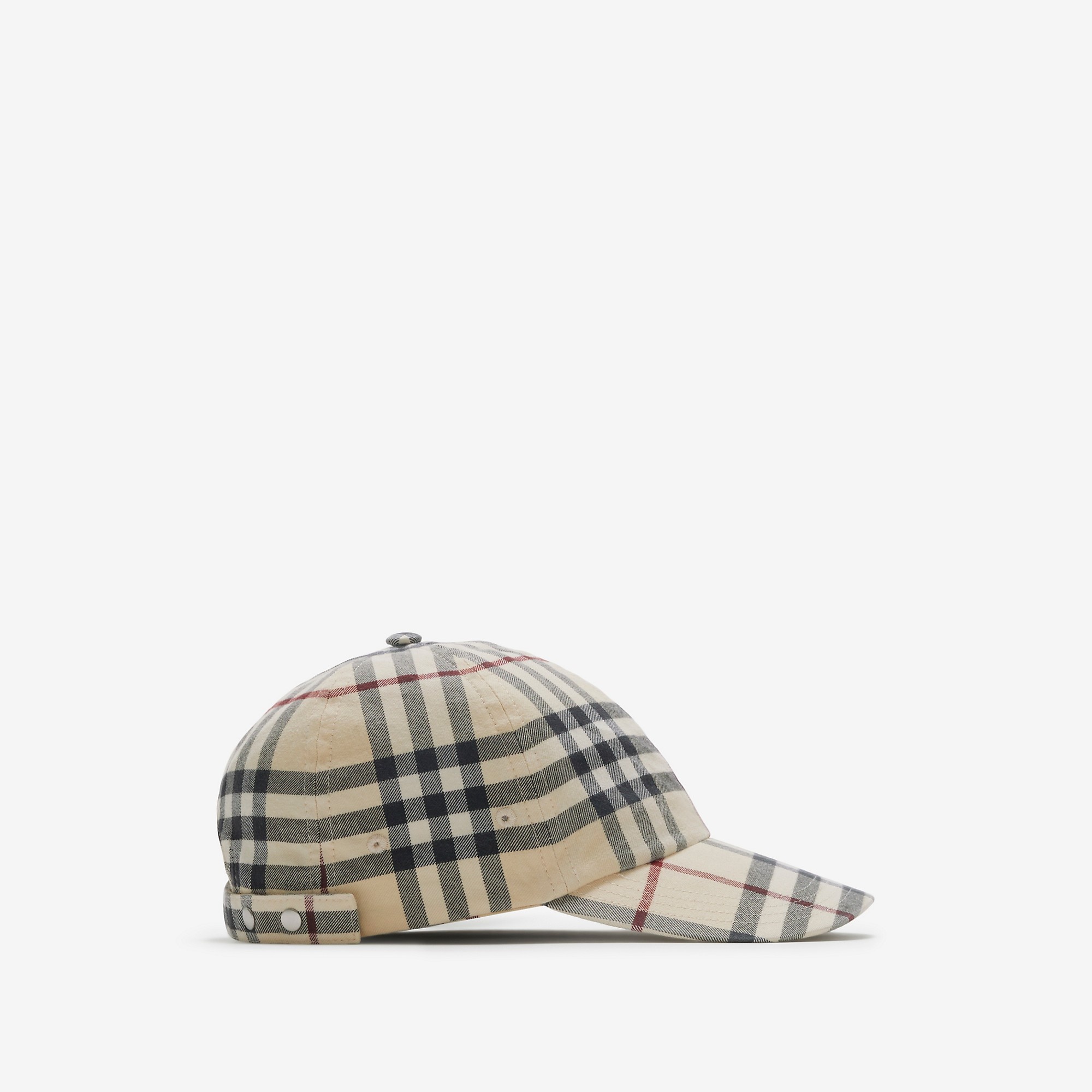 Burberry Check Cotton Baseball Cap | REVERSIBLE