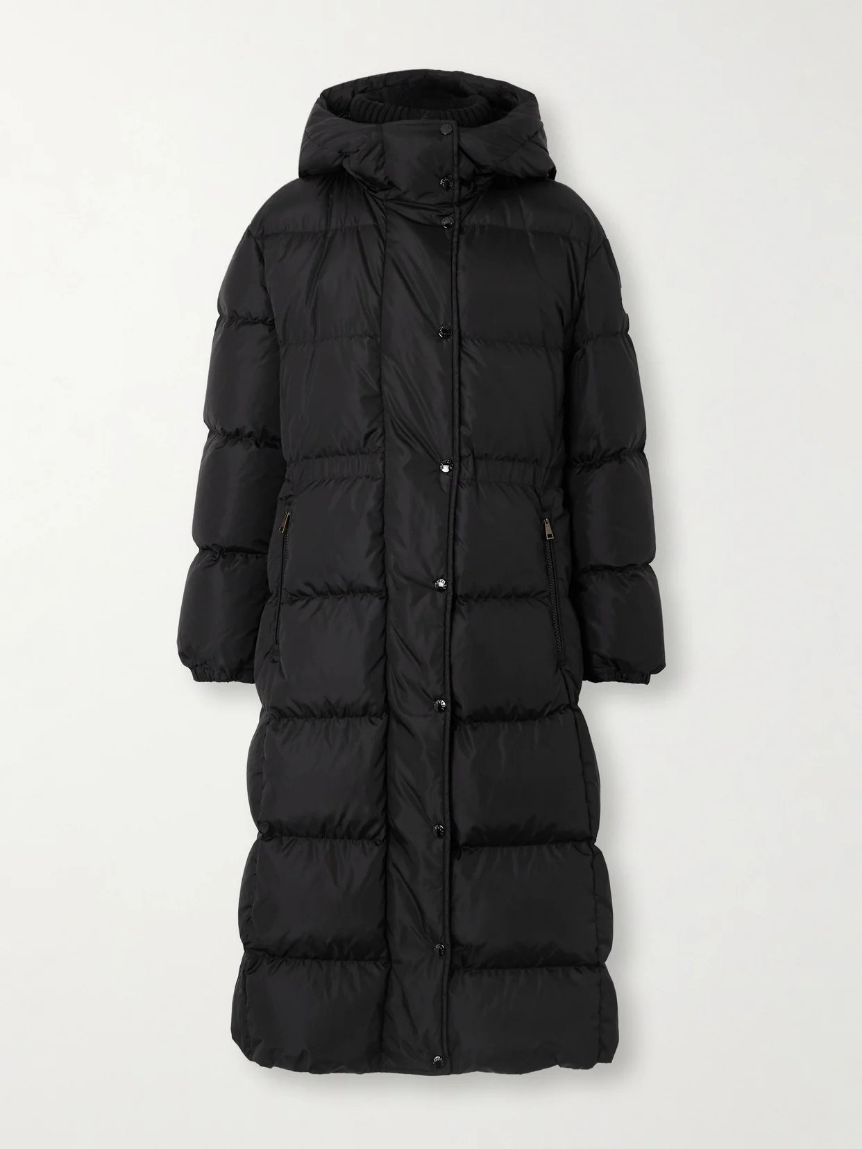 Chamer Hooded Quilted Shell Down Coat - 1