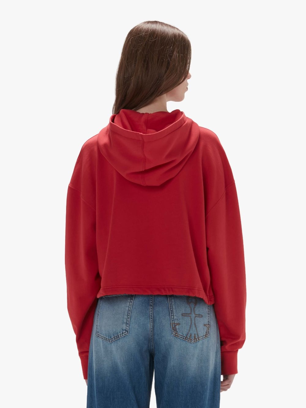CROPPED HOODIE WITH FLOWER POT - 3