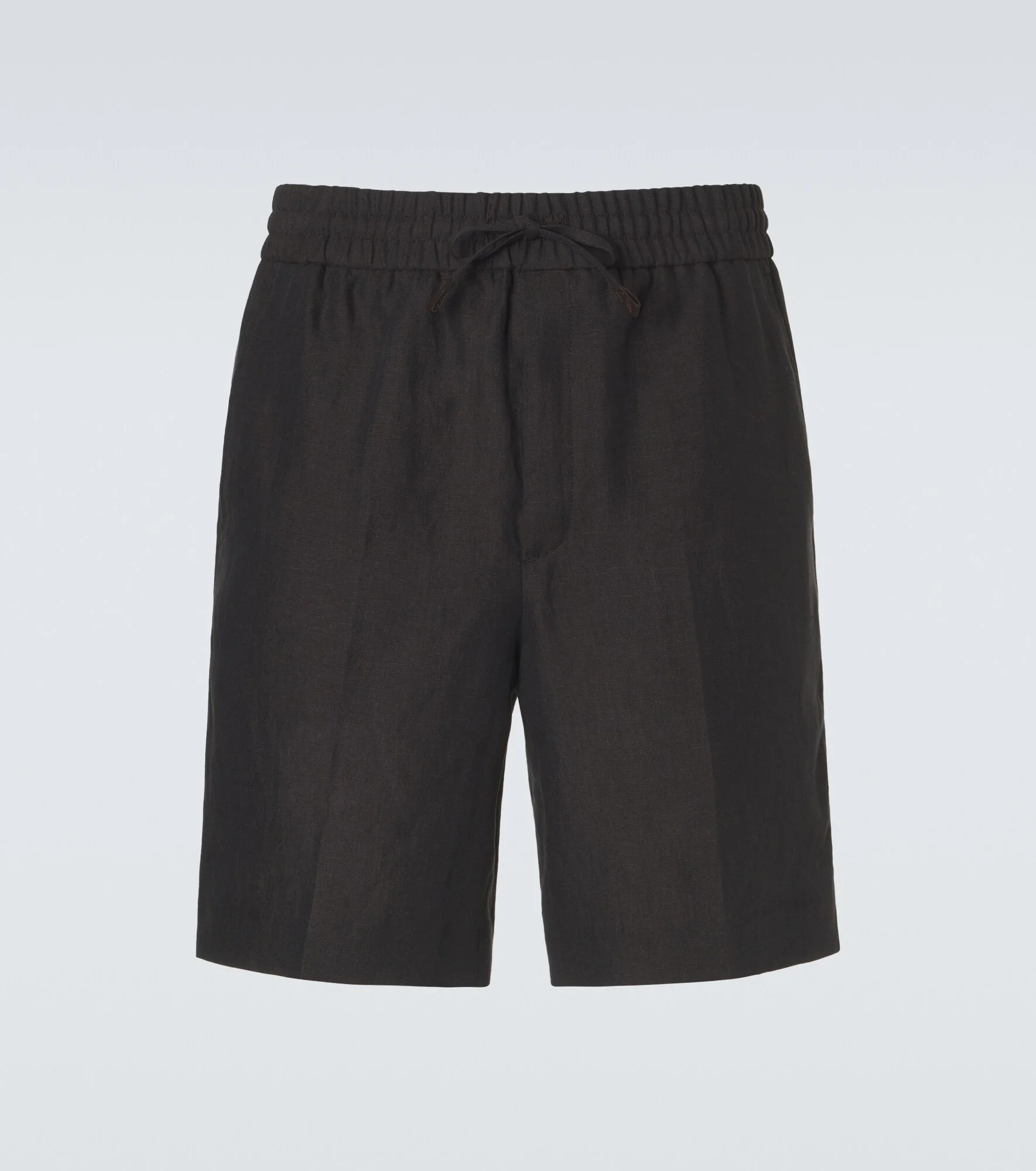 Linen Bermuda shorts - 1