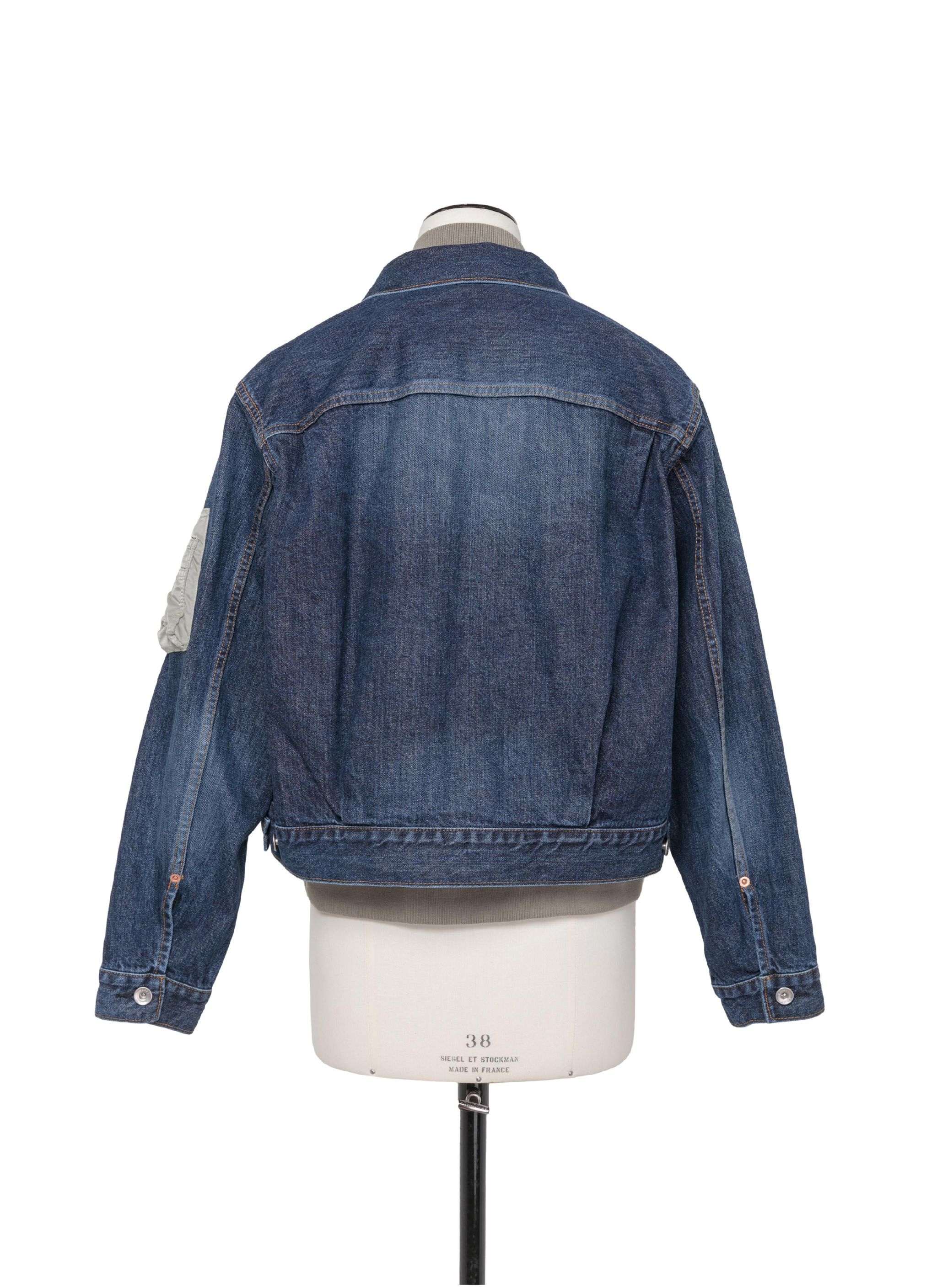 Denim Blouson - 4