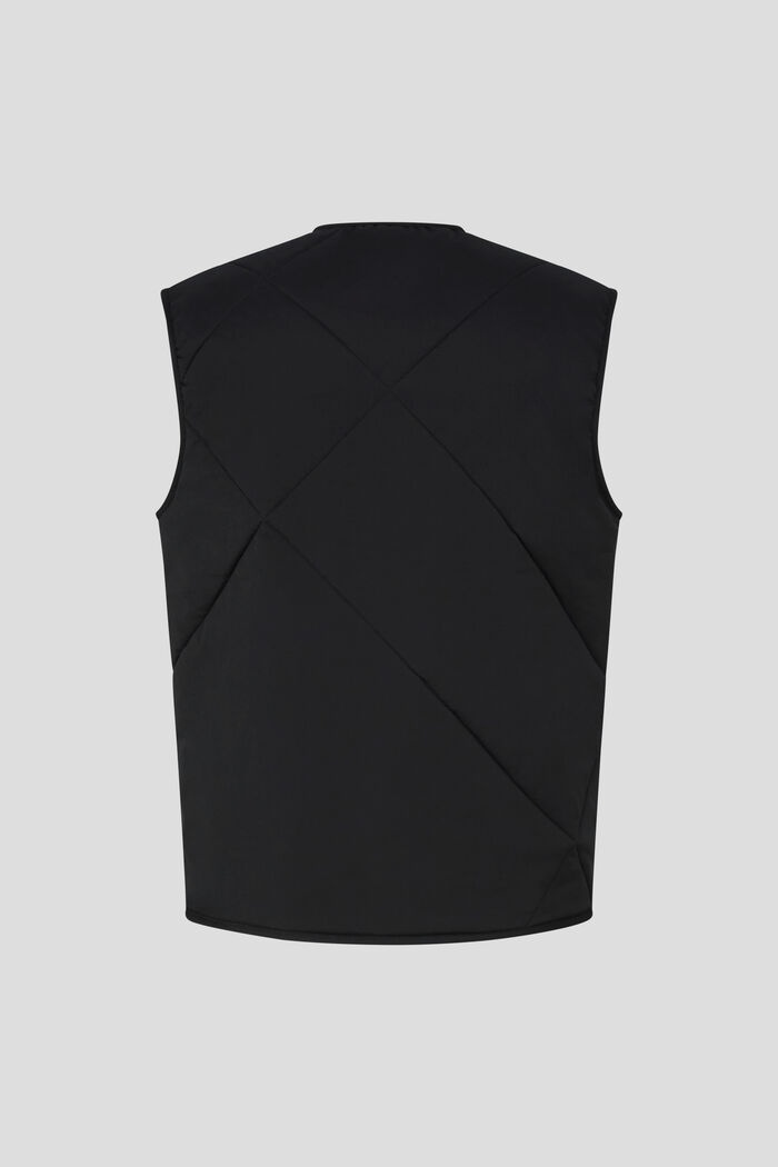 Morgan Quilted waistcoat in Black - 3