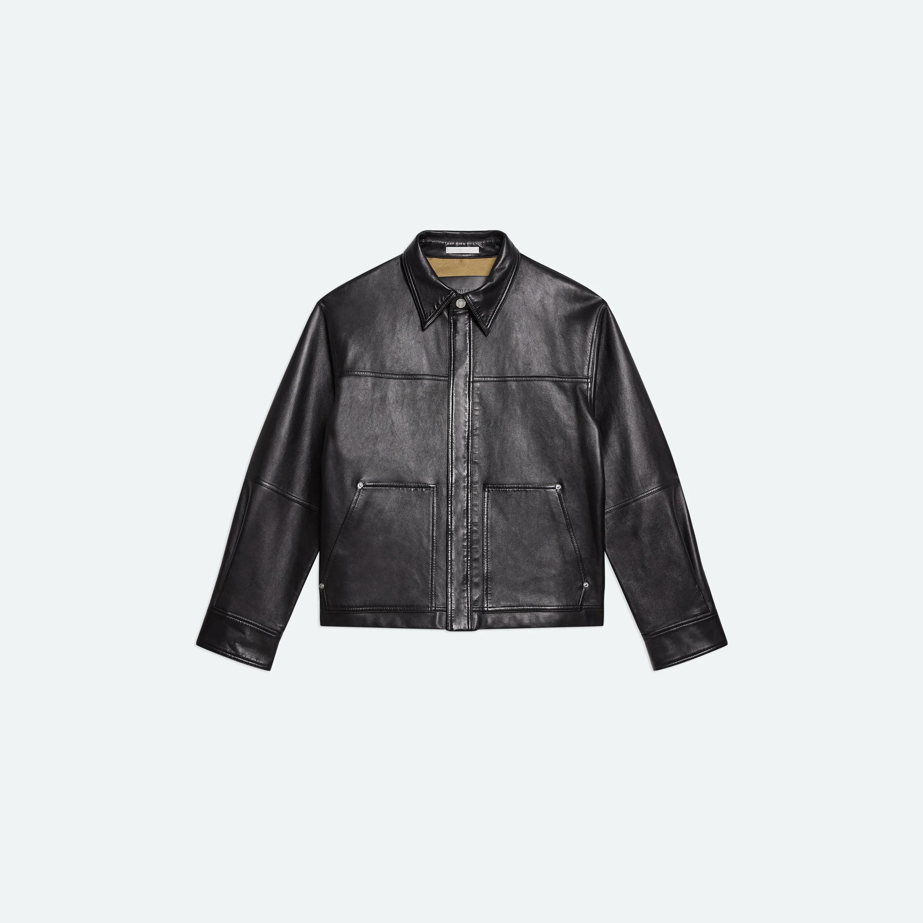 BONDED LEATHER JACKET - 1