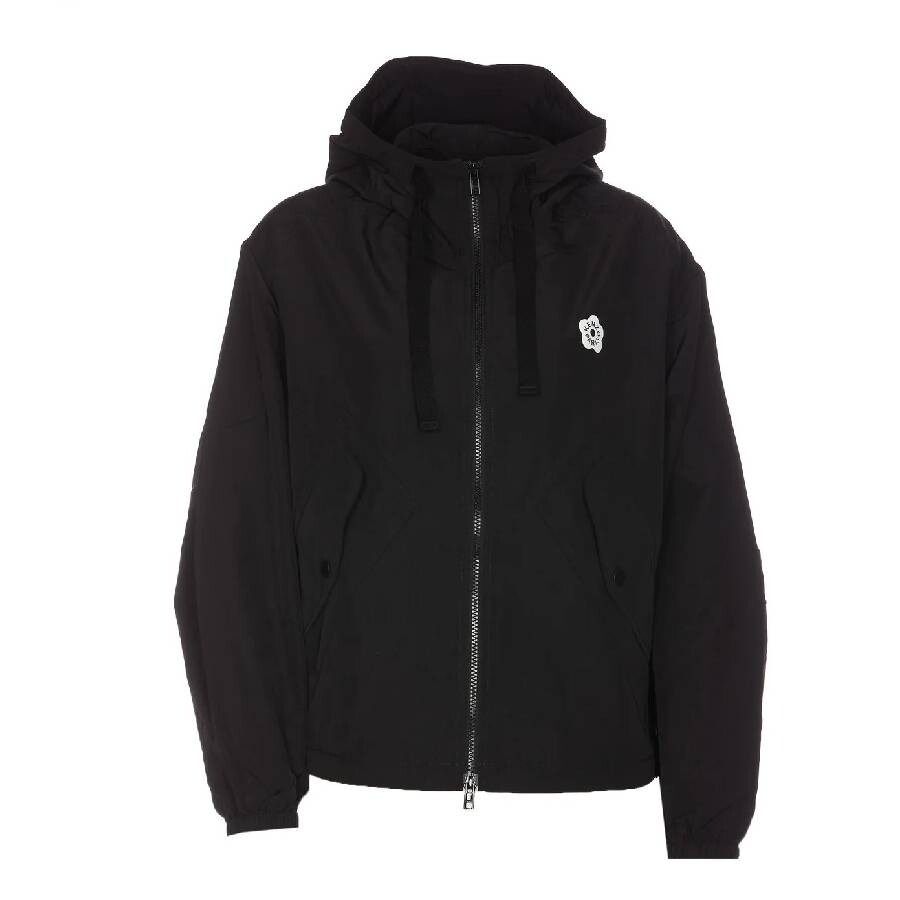 Kenzo Drawstring Hood Long Sleeve Jacket - 5