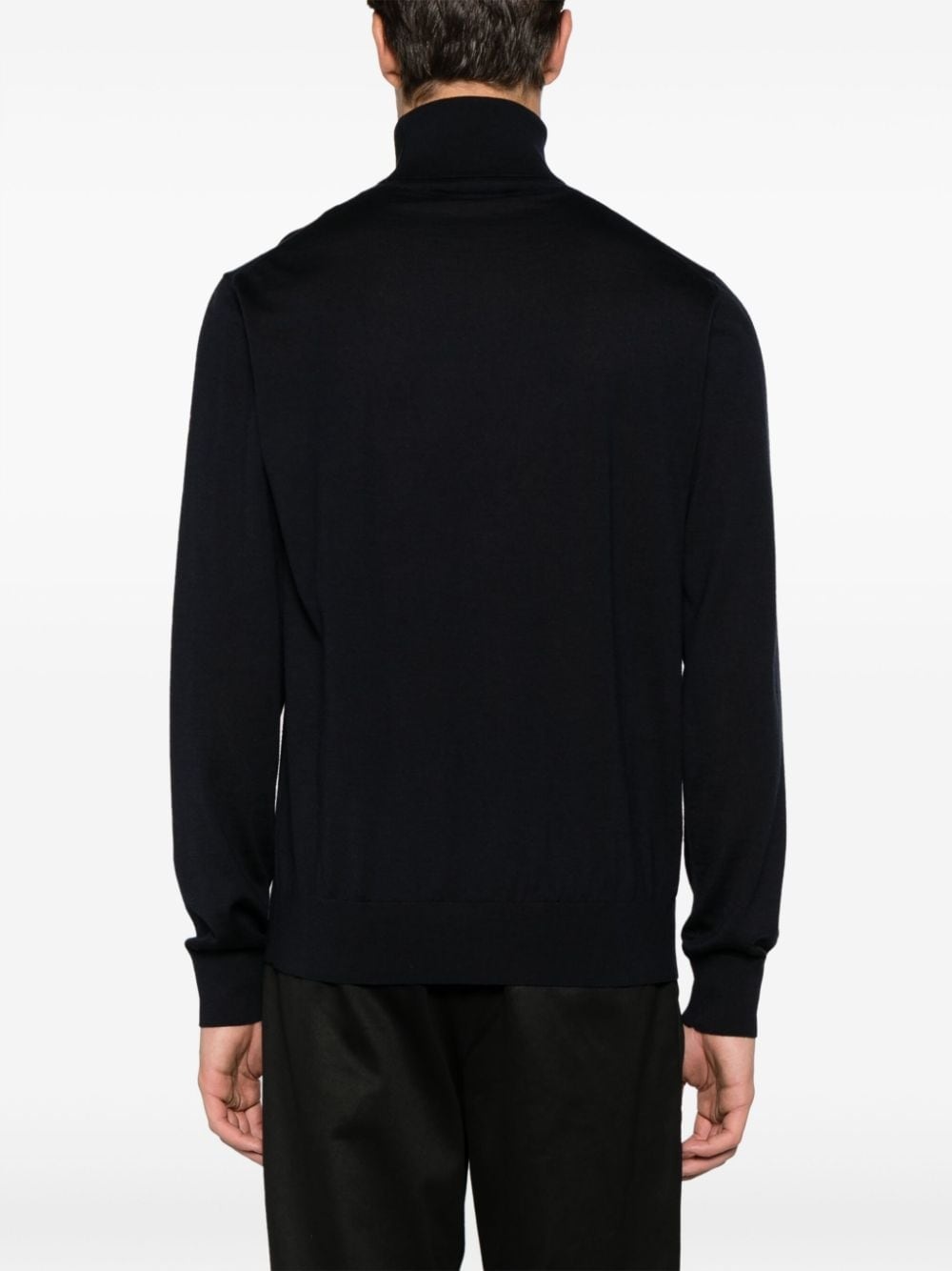 roll-neck cashmere jumper - 4