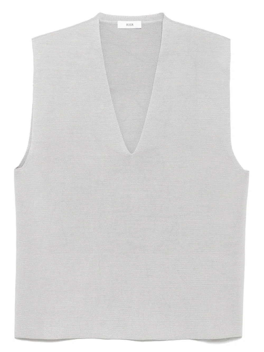 silk knitted vest - 1