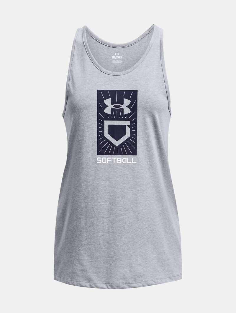 Women's UA Softball Plate Tank - 1