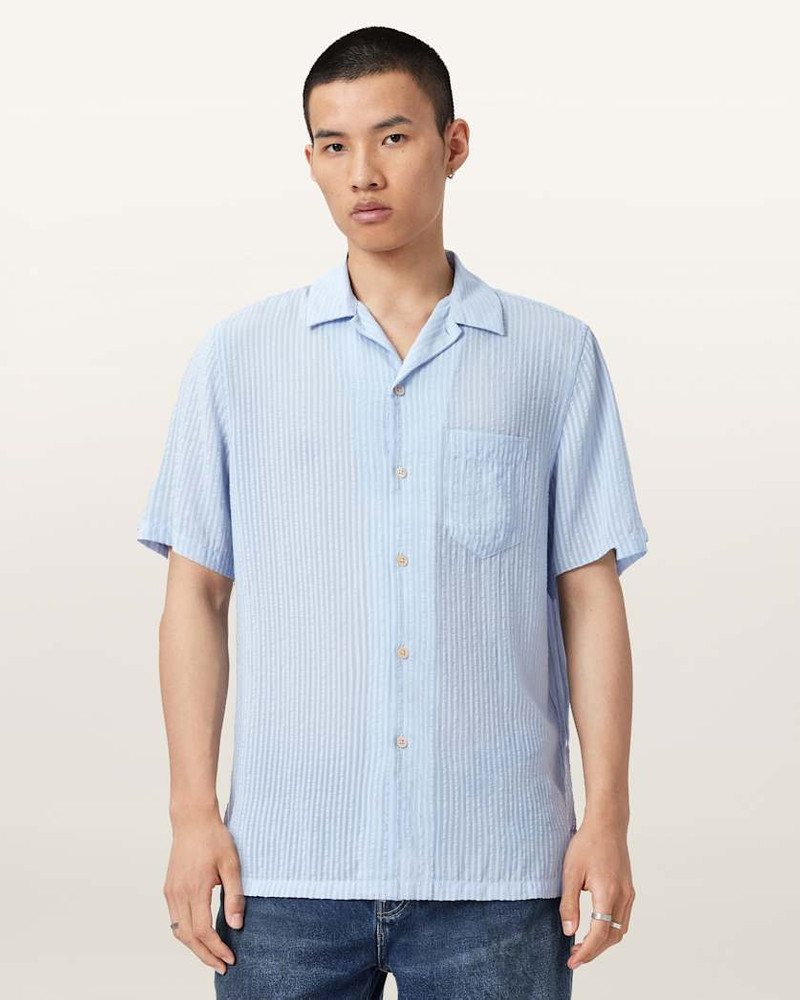 PERRY SHORT SLEEVE STRIPED SHIRT 5