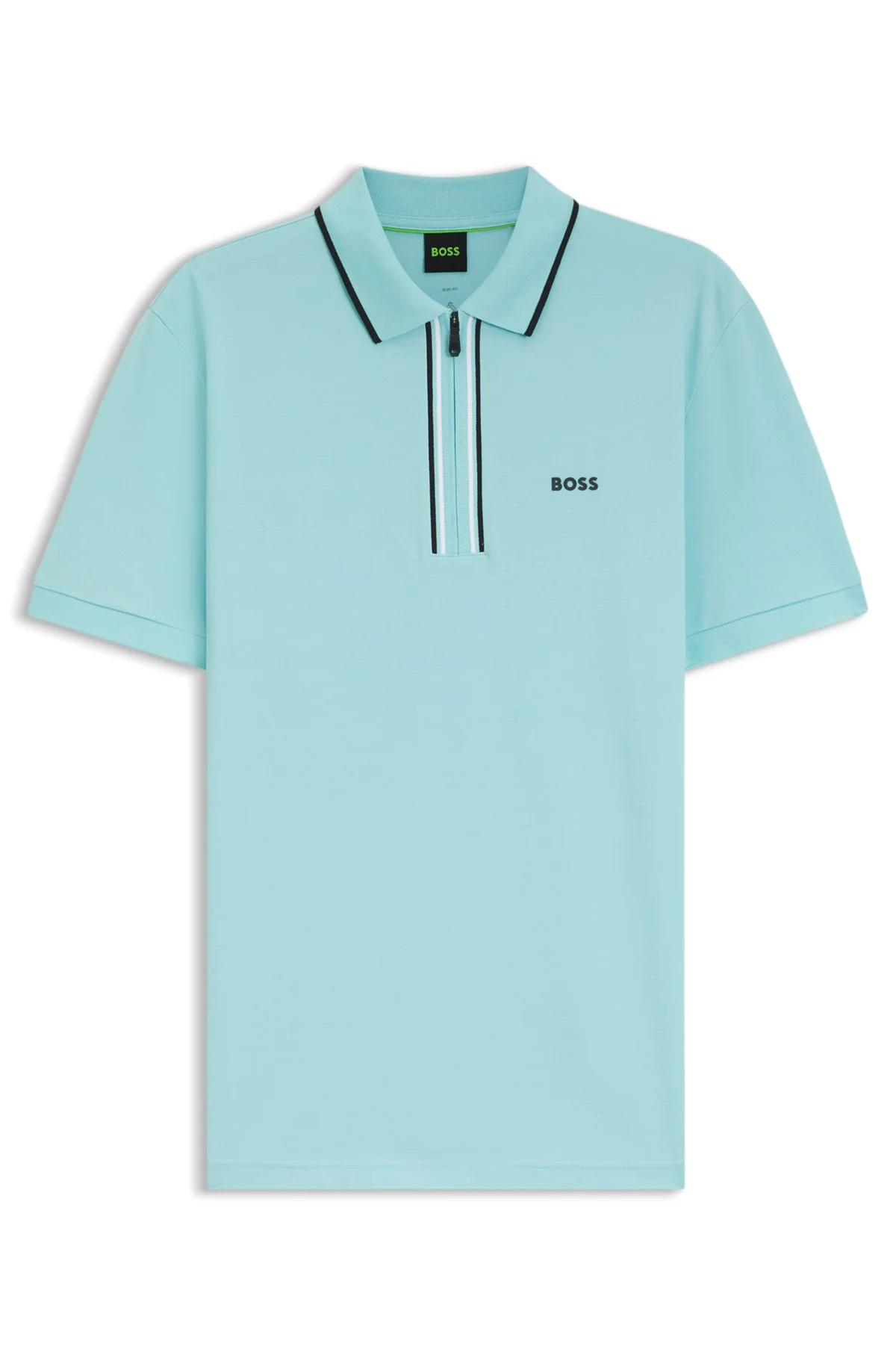 ACTIVE SLIM-FIT POLO SHIRT IN MOISTURE-WICKING STRETCH COTTON - 1