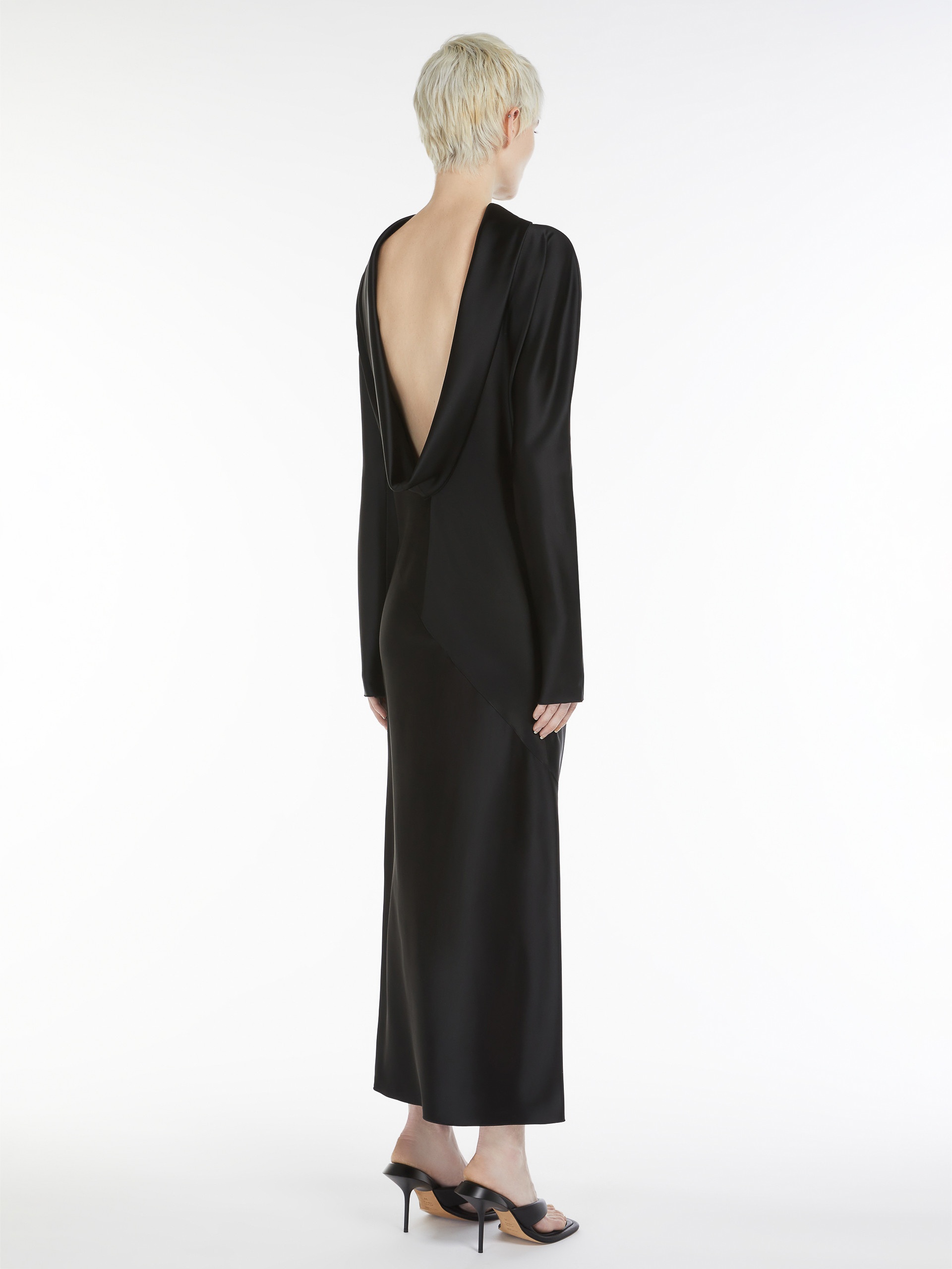 ABAZIA Compact satin kimono dress - 4