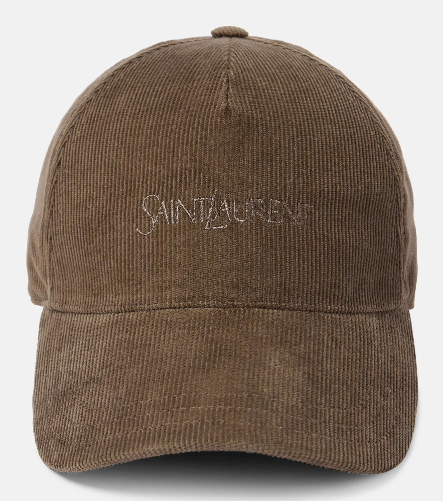 Corduroy baseball cap - 1