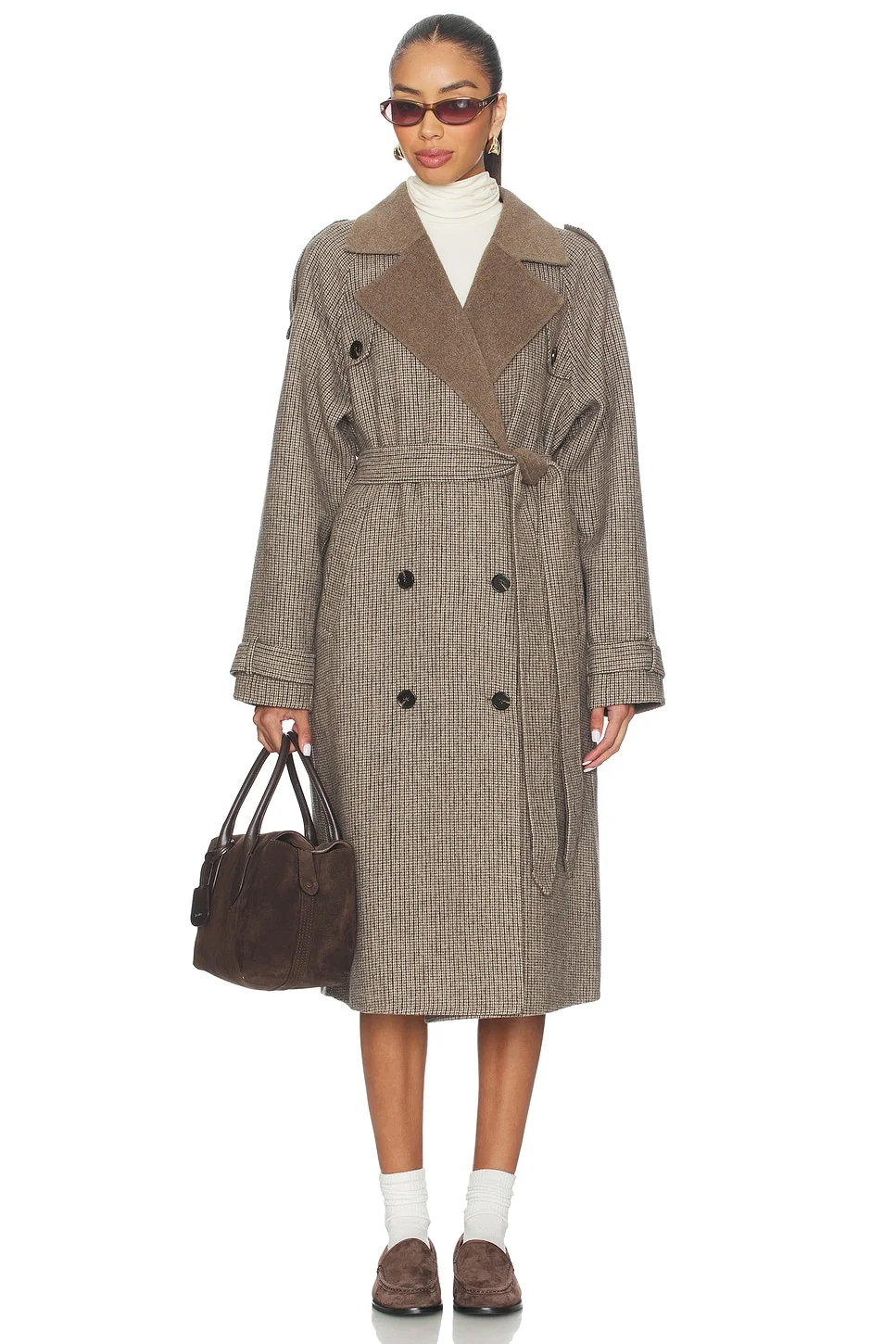 Hugo Plaid Coat - 1