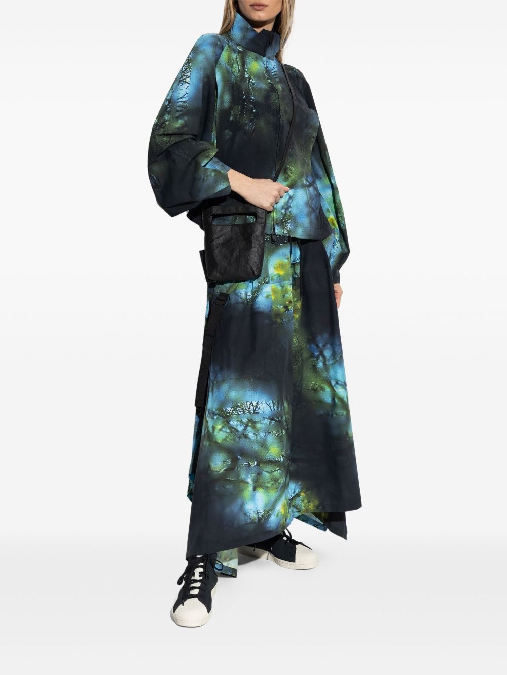 printed maxi skirt - 2