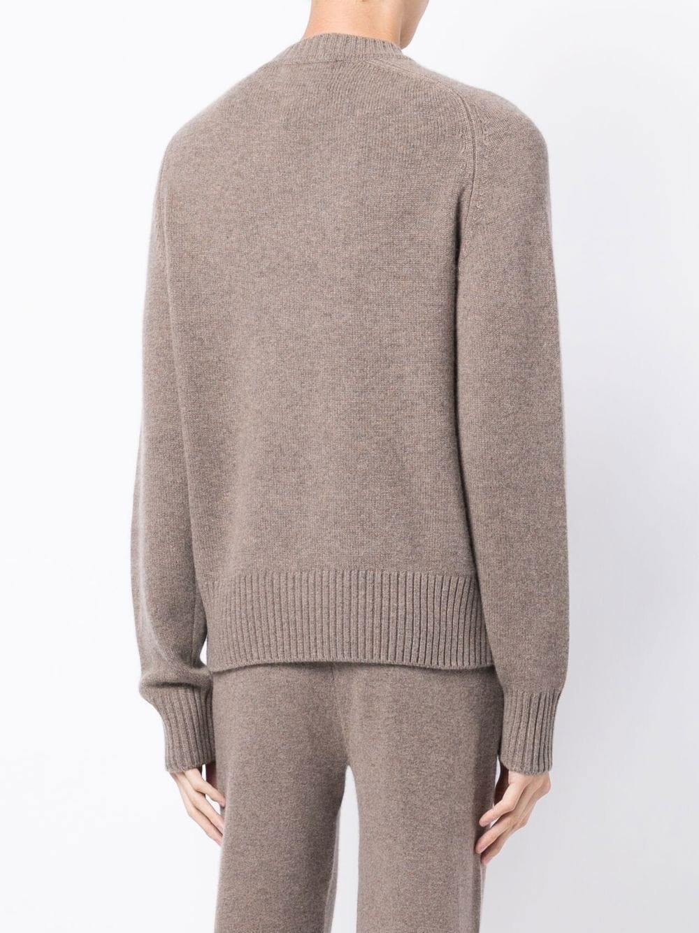 crew-neck cashmere jumper - 4