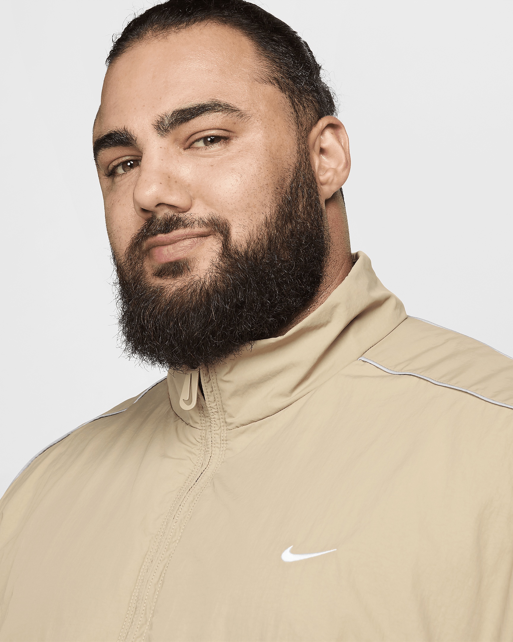 Nike Sportswear Solo Swoosh Men's Woven Track Jacket - 12