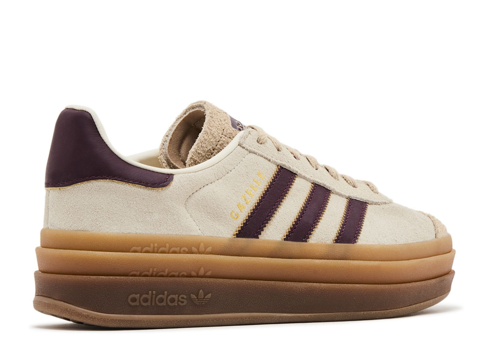 WMNS GAZELLE 'CREAM WHITE MAROON' - 3
