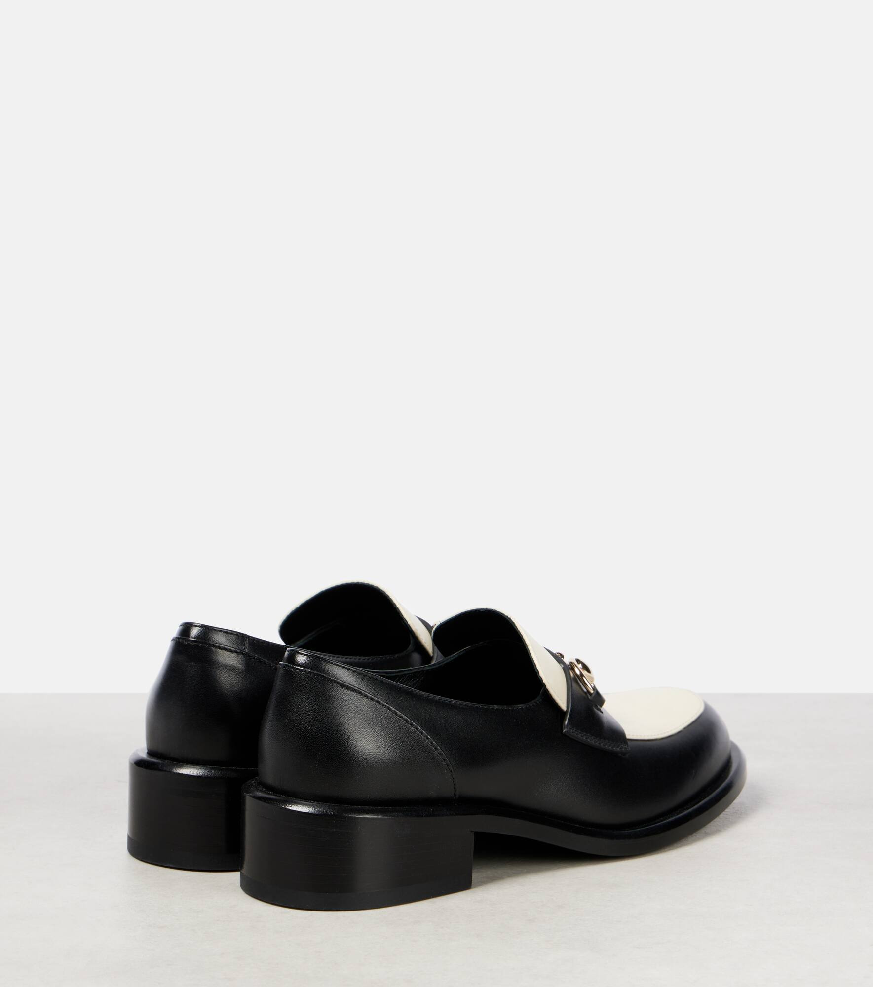 Horsebit leather loafers - 2